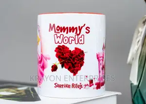 Branded Two Tone Red Mug