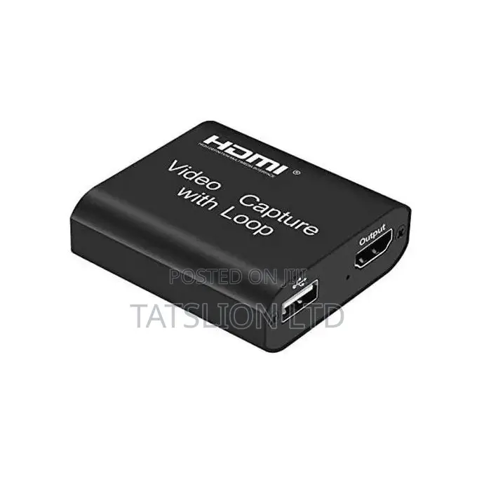 HDMI Video Capture Card With Loop Out Available