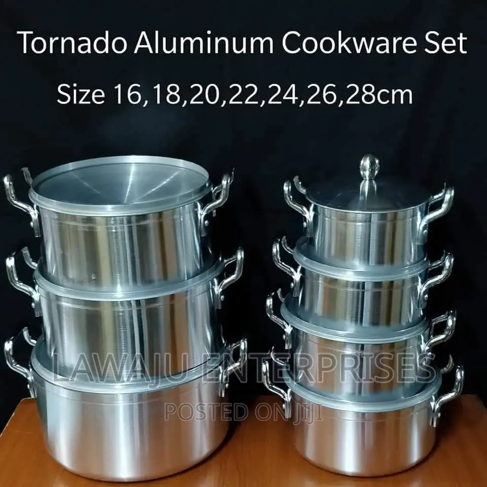 Stainless Steel Sufuria Set