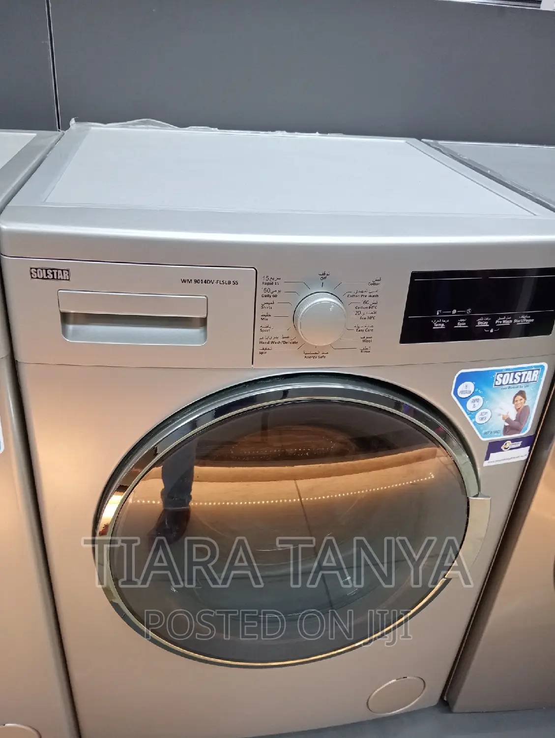 SOLSTAR WM9014DV 9kg Front Load Washer, BLDC Motor