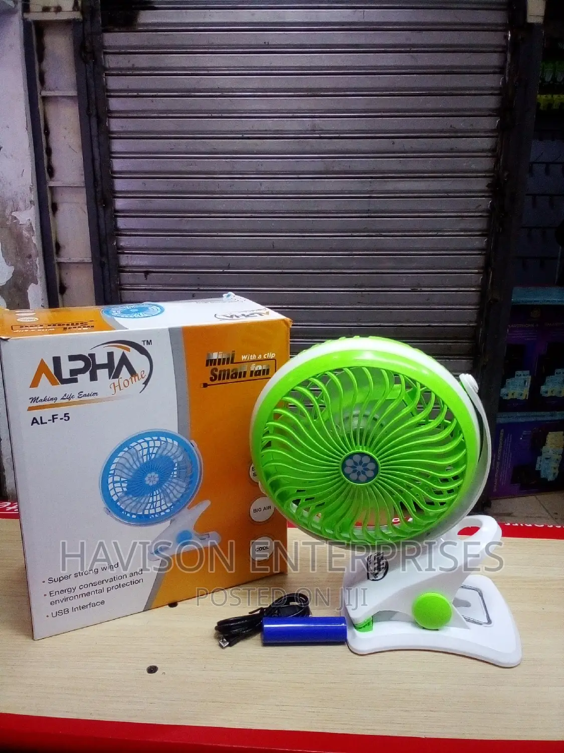 Rechargeable Table Fan