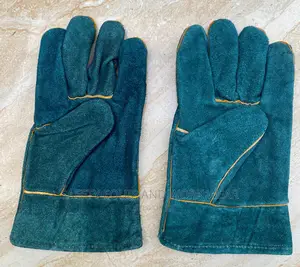 Green Welding Gloves Heavy Duty Gloves