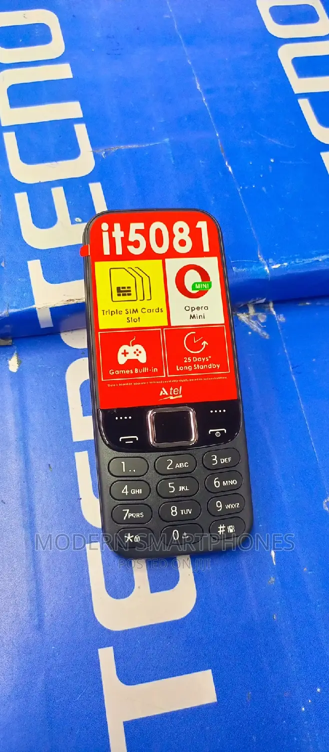 New Itel IT5081 Black