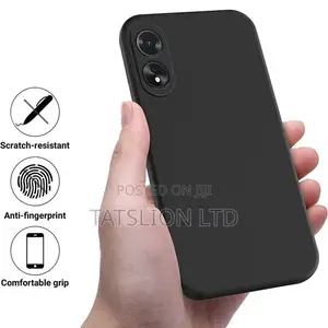Back Cover Case for Oppo A38 / Oppo A18 Matte Liquid Silicon