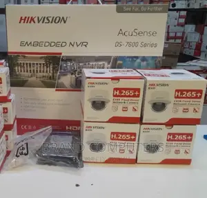 4 Channel Hikvision 2MP IP Network CCTV Cameras Set