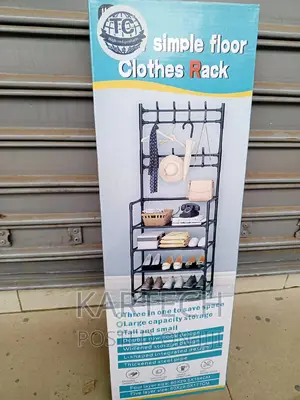 5 Layers Shoe Rack With Hanger