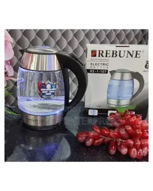 Rebune Luxury Glass Electric Water Kettle