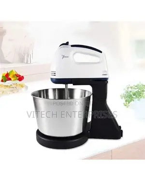 Scarlet 7 Speed Hand Mixer With Bowl,