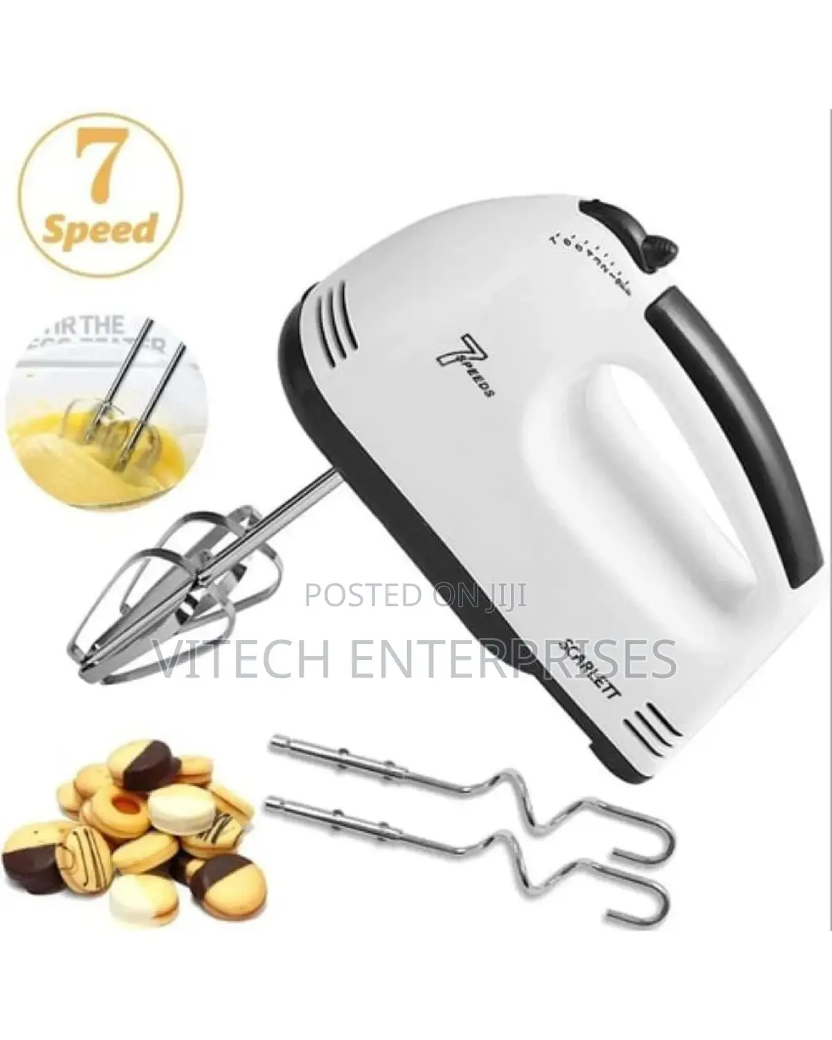 Sokany Electric Hand Mixer With Bowl