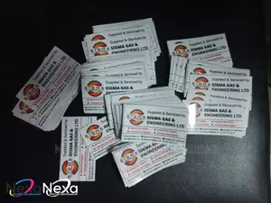Per Square Meter Clear Sticker