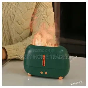 Portable Colorful Cool Mist Room Fire Flame Humidifier