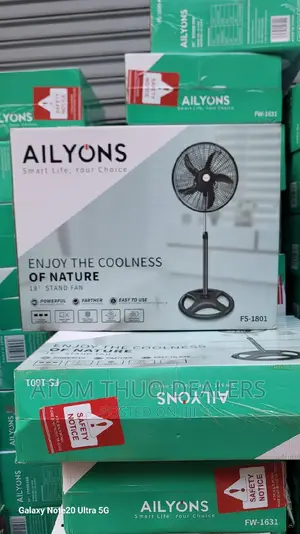 Ailyons 18 Inches Round Base Stand Fan.,.,