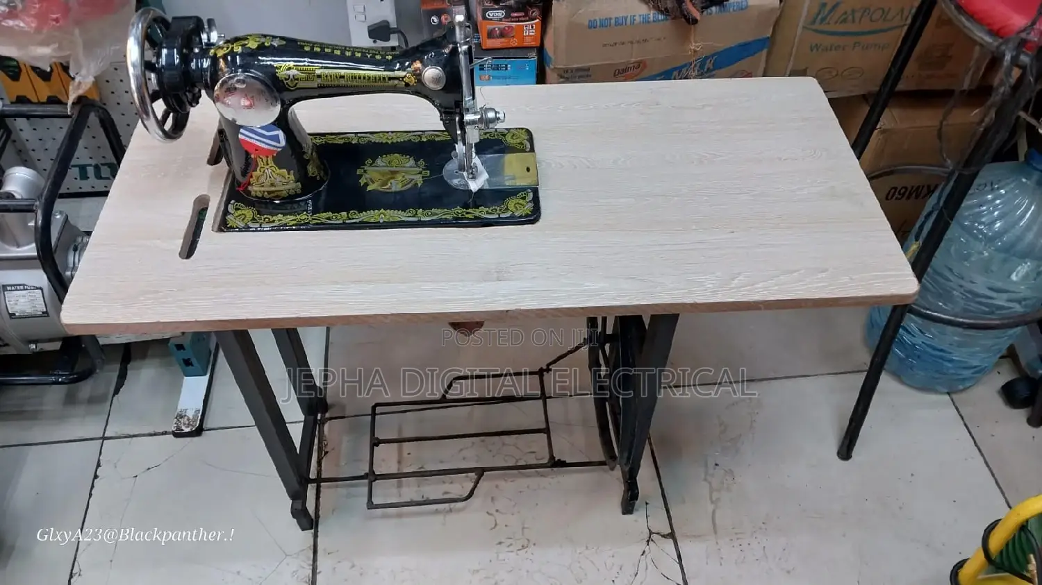 Complete Butterfly Sewing Machine