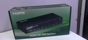 8 Way Hdmi Splitter 3.4gbps Dolby Support 8/10/12 Color