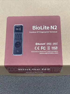 Suprema Biolite N2 Outdoor IP Fingerprint Terminal