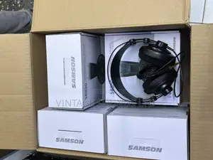 Samson Sr850 Headphones Studio Dj Headphones (Black )