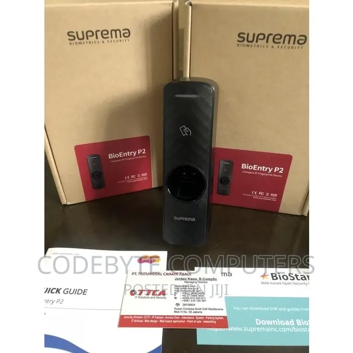 Suprema Bioentry P2 IP Fingerprint Device