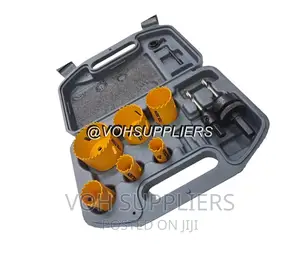 Tolsen Hole Saw Sets 9pcs Bi-Metal Hole Saw Sets for Rotary
