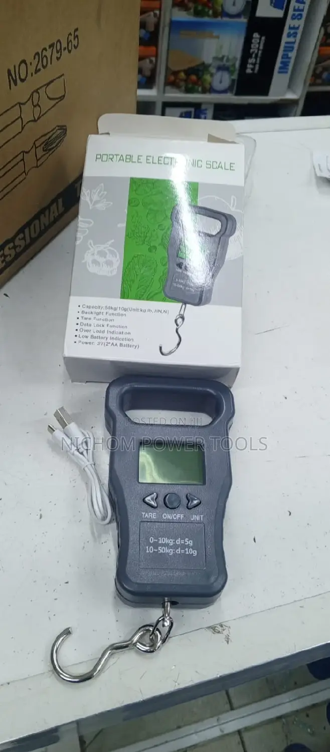 50kg Rechargeable Pocket Scale/Portable Scale