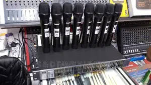 Shure 8 Microphones 1 Receiver