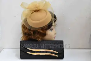 Classy Beige Fascinator