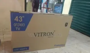 Vitron 43 Inches Smart Android Frameless Tv Inbuilt Decoder✓