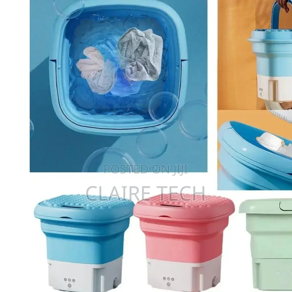 Foldable Mini Washing Machine.