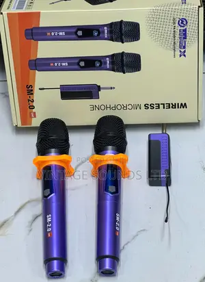 Max Rechargeable Wireless Microphone Sm2.0