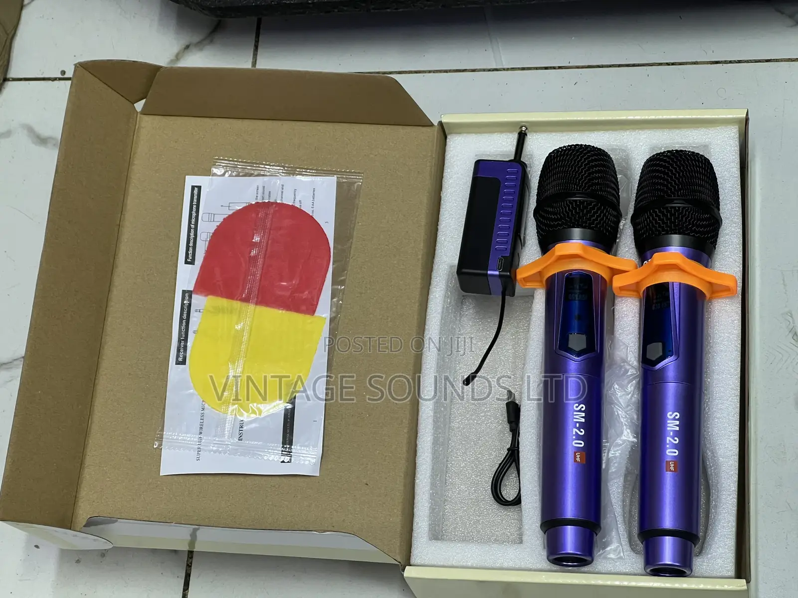 Max Rechargeable Wireless Microphone Sm2.0
