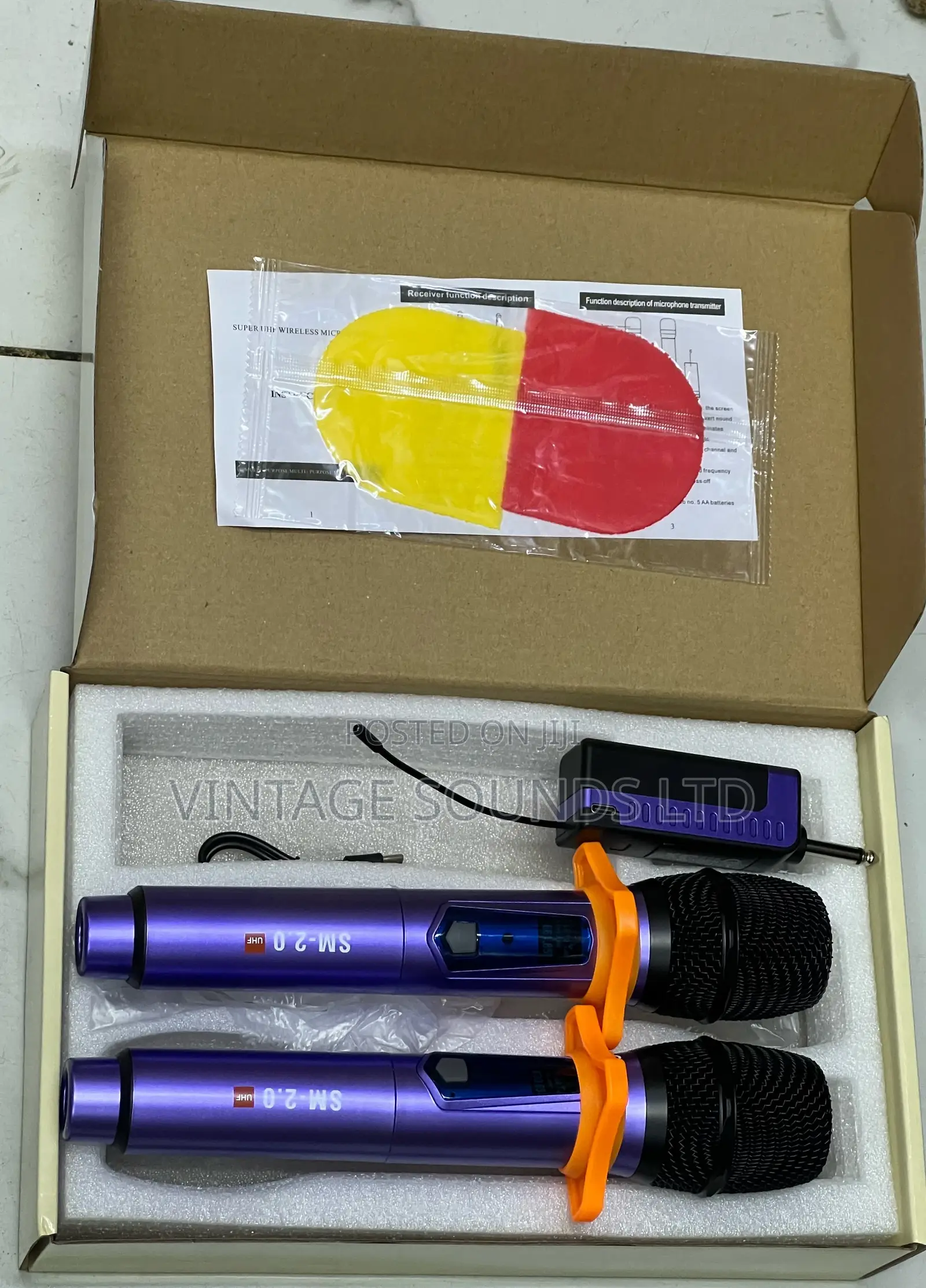 Max Rechargeable Wireless Microphone Sm2.0