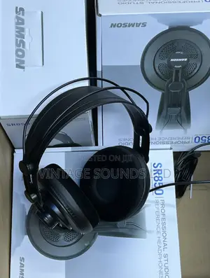 Samson Sr850 Studio DJ Headphone (Black Color)