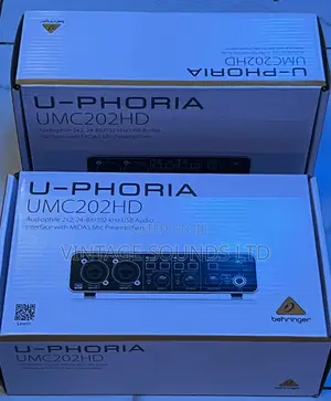 Behringer U-Phoria Umc202hd - Usb 2.0 Audio Interface/Black