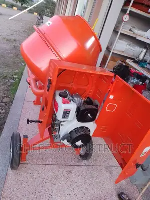Pan-Type Concrete Mixer