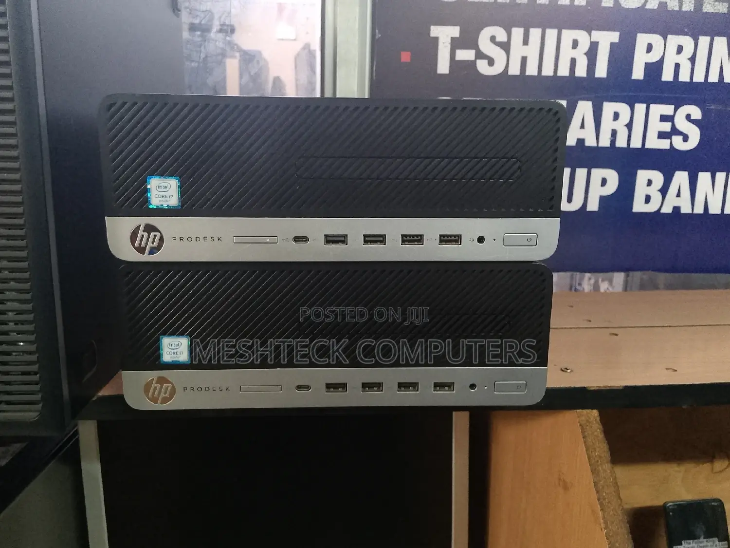 Desktop Computer HP ProDesk 600 G3 8GB Intel Core i7 HDD 1T