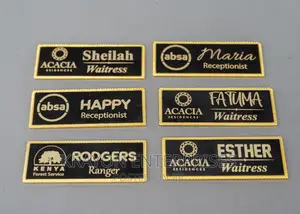 Golden Engraved Nametag