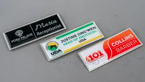 Silver Nametags