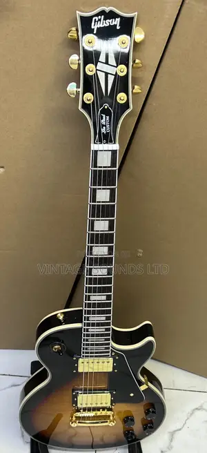 Gibson Les Paul Custom Guitar W/ Ebony Fingerboard Gloss