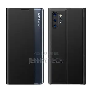 Galaxy Note 10+ Plus Case, Windcase Slim PU Leather Flip Sma