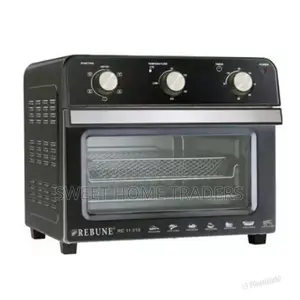 Rebune Air Fryer Oven, Black 22 Litres