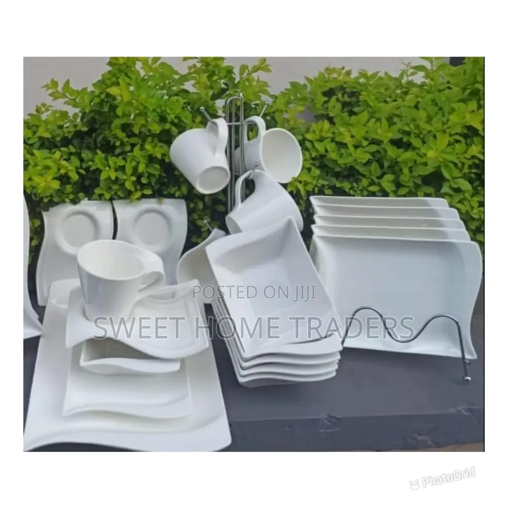 Novel 24 PCS Dinner Plate Set (Novel)