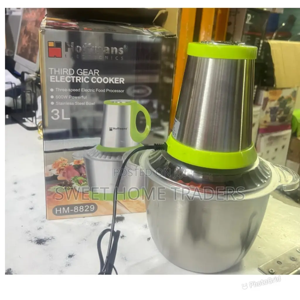 Electric Chopper 3L Multifunctional Electric Food Processor
