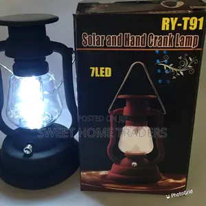 Solar Hand Crank Lamp
