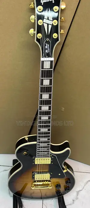 Gibson Les Paul Custom Ebony Electric Guitar
