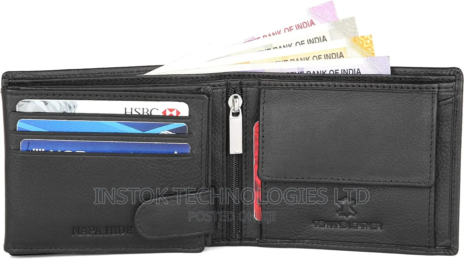 Wildhorn Napa Hide Leather Wallet With RFID