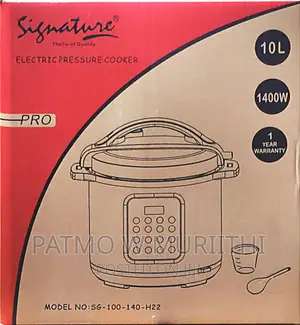 Pressure Cooker-Signature Electric Pressure Cooker 10L
