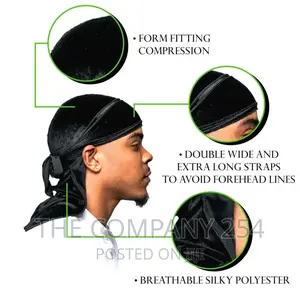 Superior Velvet Fabric Durag Hair Accessories Bonnet