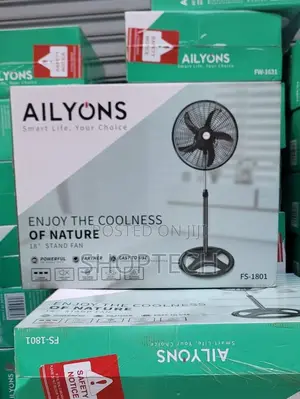 Ailyons 18 Inches Round Base Stand Fan