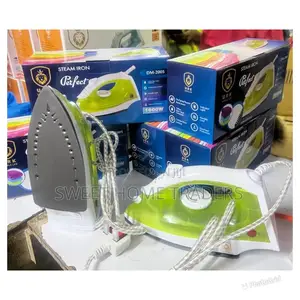 URK Steam Iron Box Teflon Nonstick 1609watts Dry Spray Steam