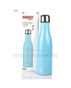 500ML Metallic Thermos Vacuum Flask Travel Cup
