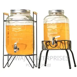 Large Capacity Glass Jar Dispenser